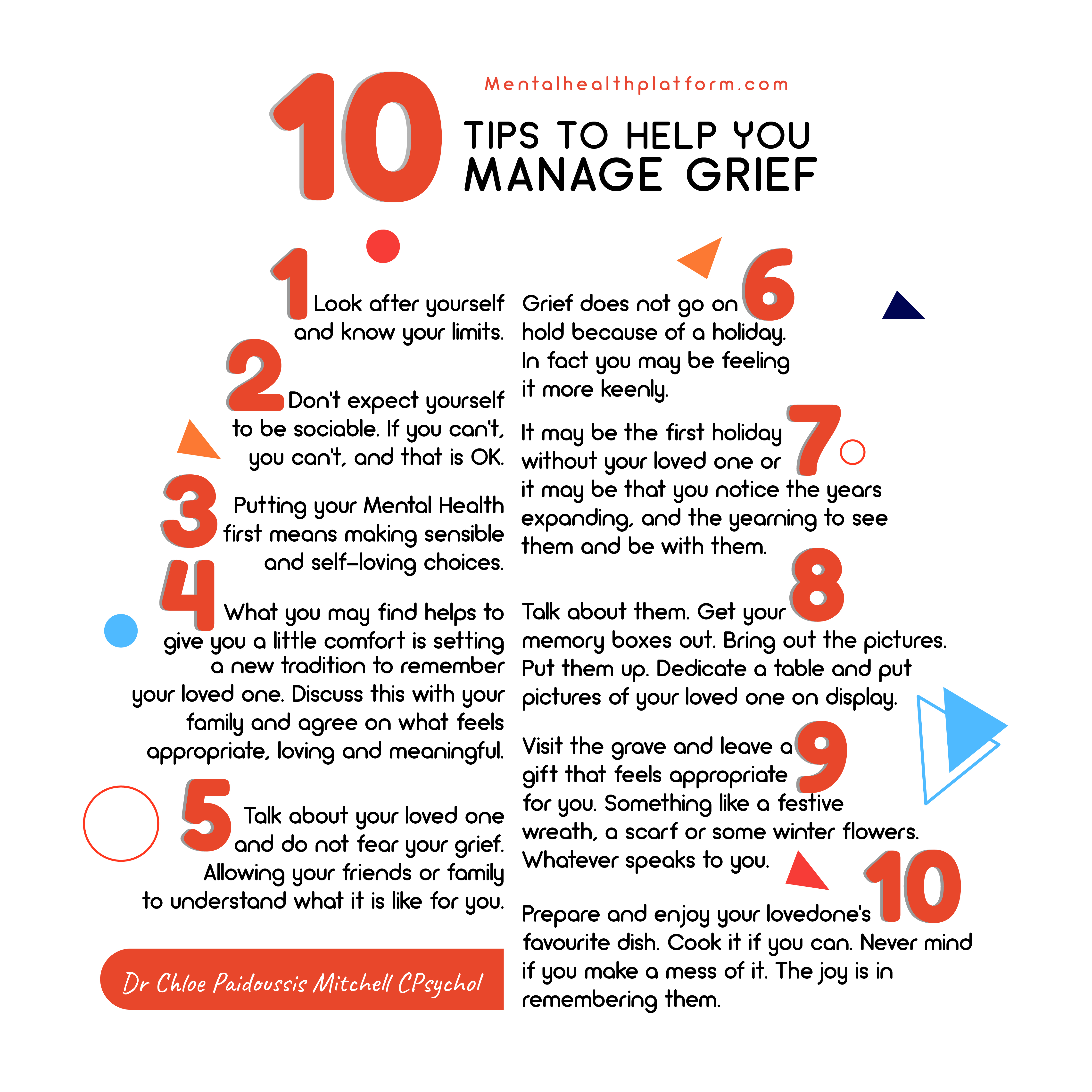 20 Tips to Help You Manage Grief | Mental Perspective